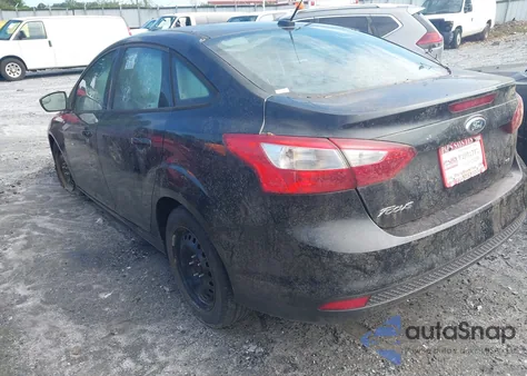 2012 Ford Focus Se z USA, uszkodzony, nr VIN 1FAHP3F20CL114078